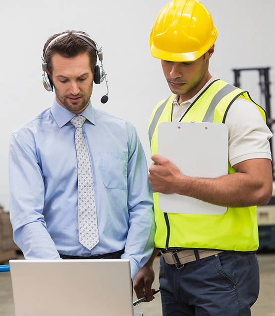 Maintenance and Support team at work